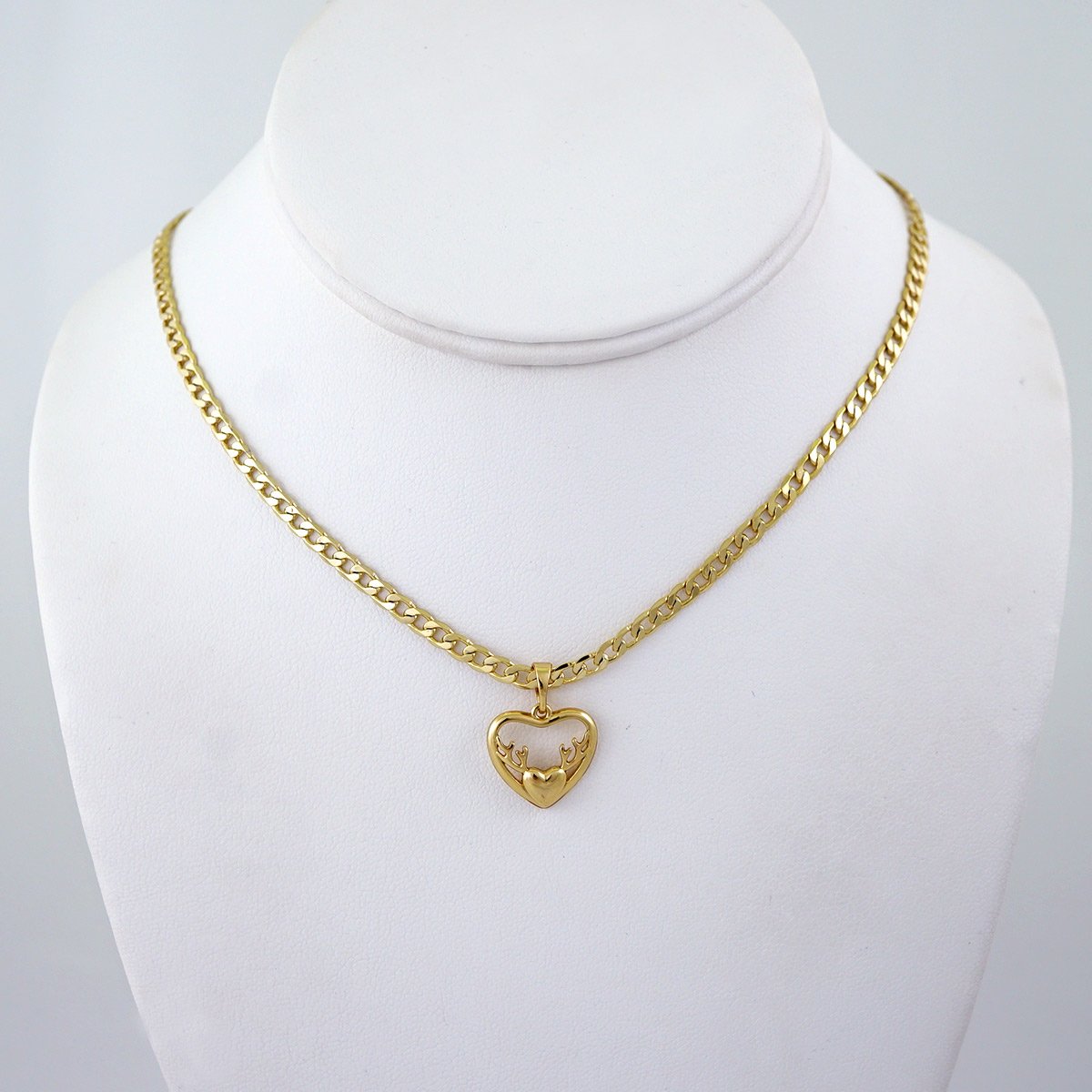 Cadenas & Colgantes/ Chain W/Pendants/ 14K Real Color/ Plain/ 3mmx45cm// SET1181