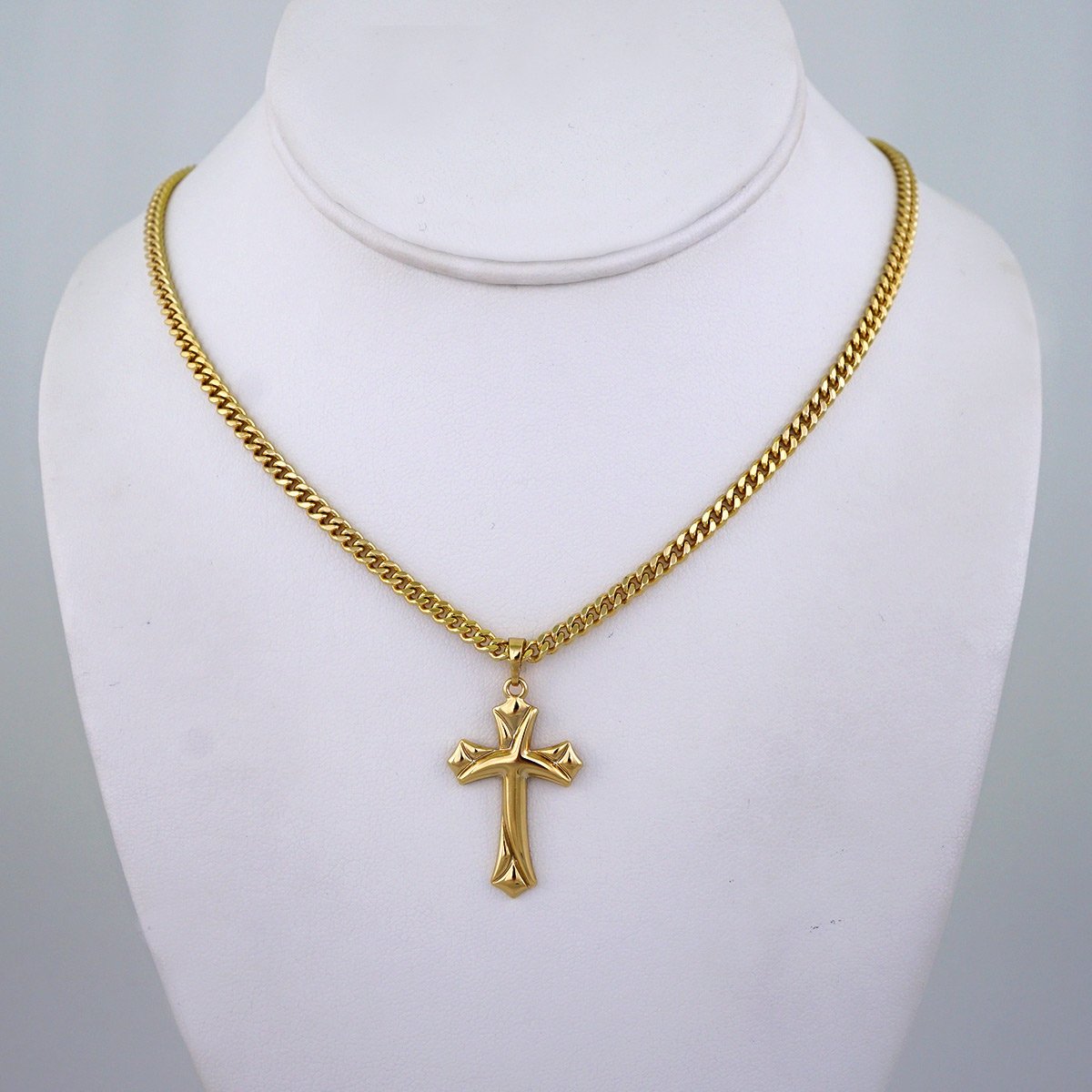 Cadenas & Colgantes/ Chain W/Pendants/ 14K Real Color/ Plain/ 3mmx50cm// SET1210