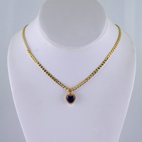 Cadenas & Colgantes/ Chain/Pendants/ Zircon Stone/ 14K Real Color/ 3mmx45cm// SET1218
