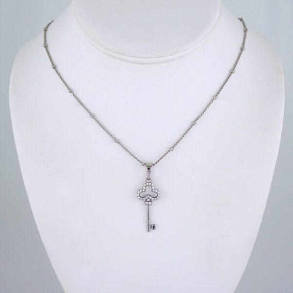 Cadenas & Colgantes/ Chain/Pendants/ Zircon Stone/ Silver Color/ 2mmx45cm// SET1223