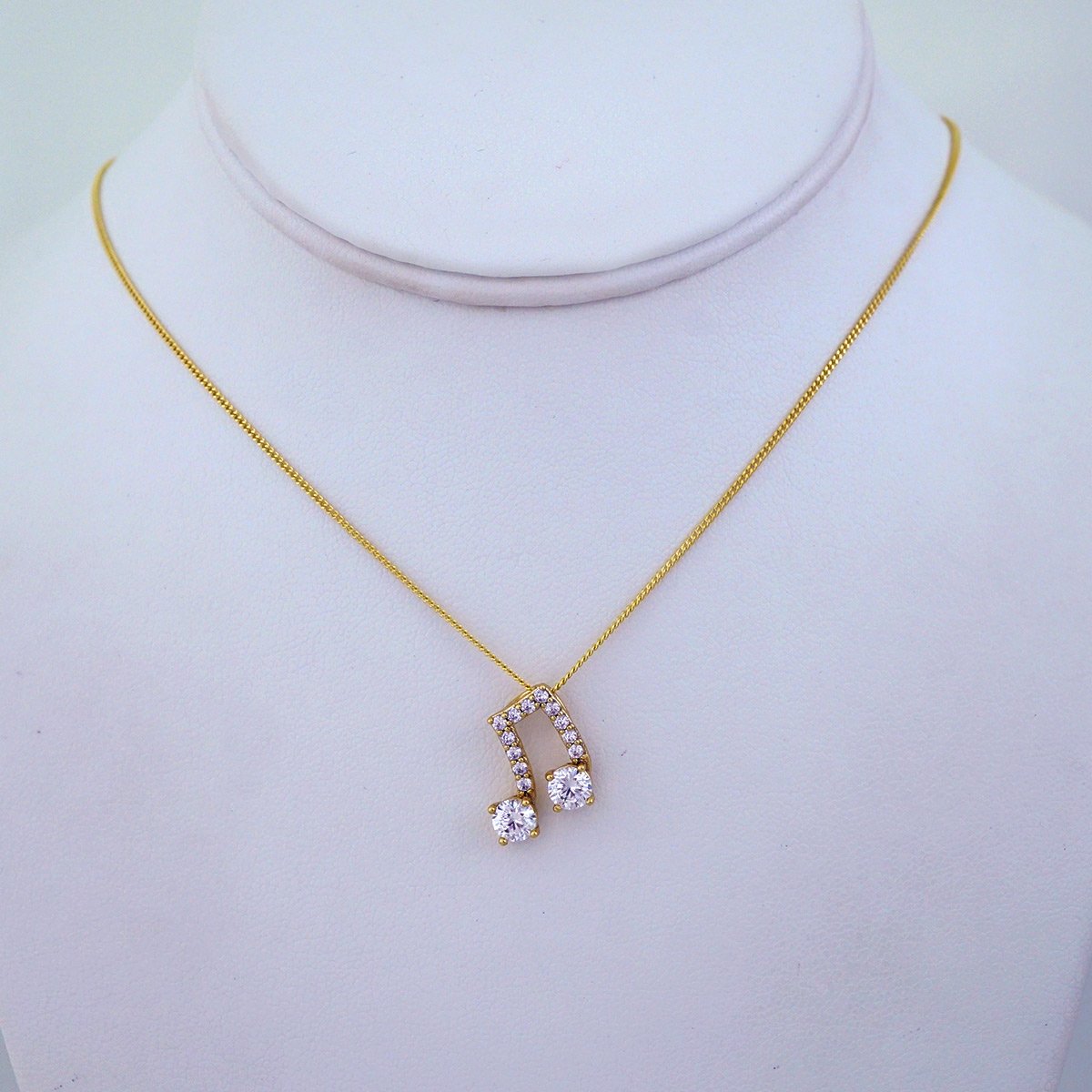 Cadenas & Colgantes/ Chain/Pendants/ Zircon Stone/ 14K Real Color/ 2mmx45cm// SET1250