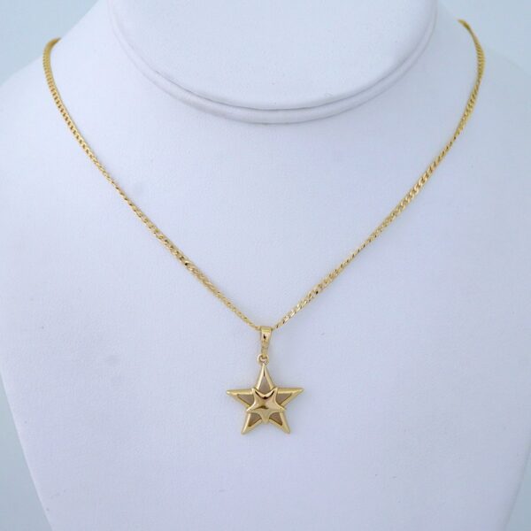 Cadenas & Colgantes/ Chain/Pendants/ Plain/ 14K Real Color/ 2mmx45cm// SET1274