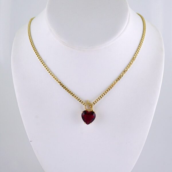 Cadenas & Colgantes/ Chain/Pendants/ Zircon Stone/ 14K Real Color/ 3mmx45cm// SET1287