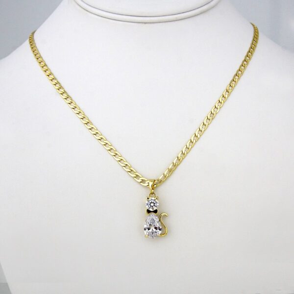 Cadenas & Colgantes/ Chain W/  Pendants /  14K Real Color// SET135