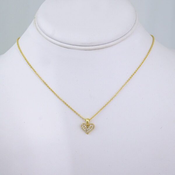 SET1364 Cadenas & Colgantes/ Chain & Pendants/14K Real Color/Zircon Stone/ 2mmX45cm