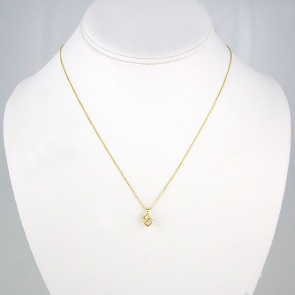 Cadenas & Colgantes/ Chain W/ Pendants/  14K Real Color/  Zircon Stone// SET140