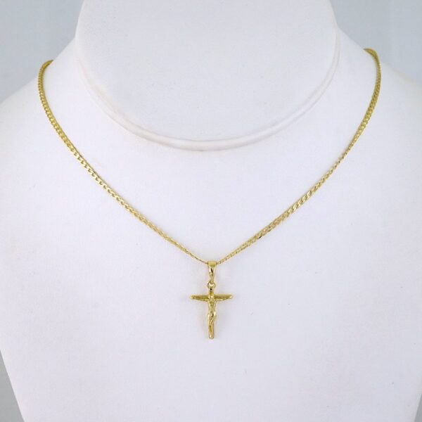SET1457 Cadenas & Colgantes - Chain - Pendants - Plain - 14K Real Color - 2mmX50cm