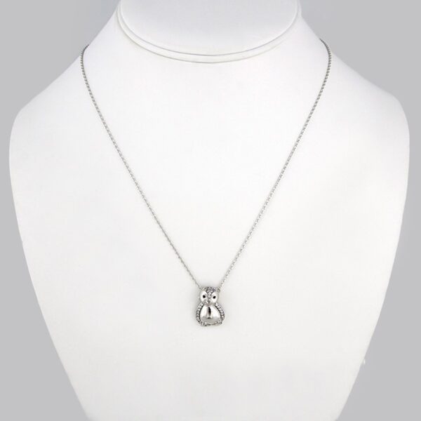 Cadenas & Colgantes/ Chain W/  Pendants/  Silver Color/  Zircon Stone// SET156