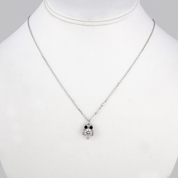 Cadenas & Colgantes/ Chain W/  Pendants/  Silver Color/  Zircon Stone// SET162