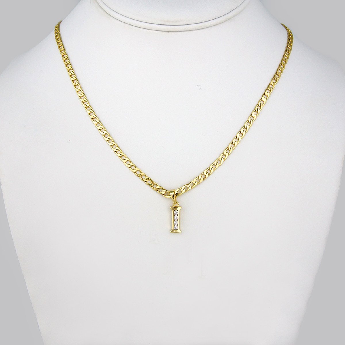 Cadenas & Colgantes/Chain W/Pendants / 14K Real Color/ Zircon Stone/ 3mm x 45cm// SET185