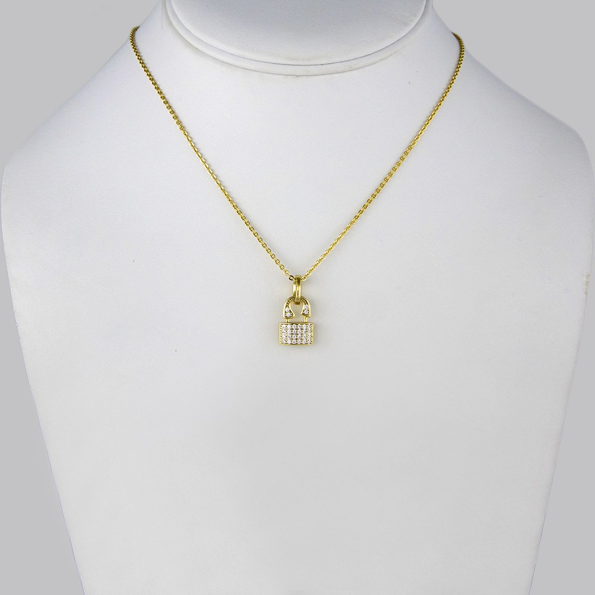 Cadenas & Colgantes/ Chain W/Pendants /14K Real Color/Zircon Stone// SET233