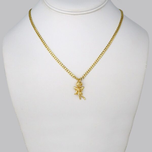 Cadenas & Colgantes/ Chain W/Pendants / 14K Real Color/ Zircon Stone/ 3mm x45 Corte Brillo// SET284