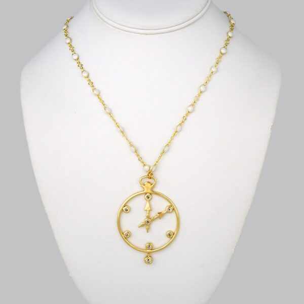 Cadenas & Colgantes/ Chain W/  Pendants/  14K Real Color/   Zircon Stone/  60cm// SET294