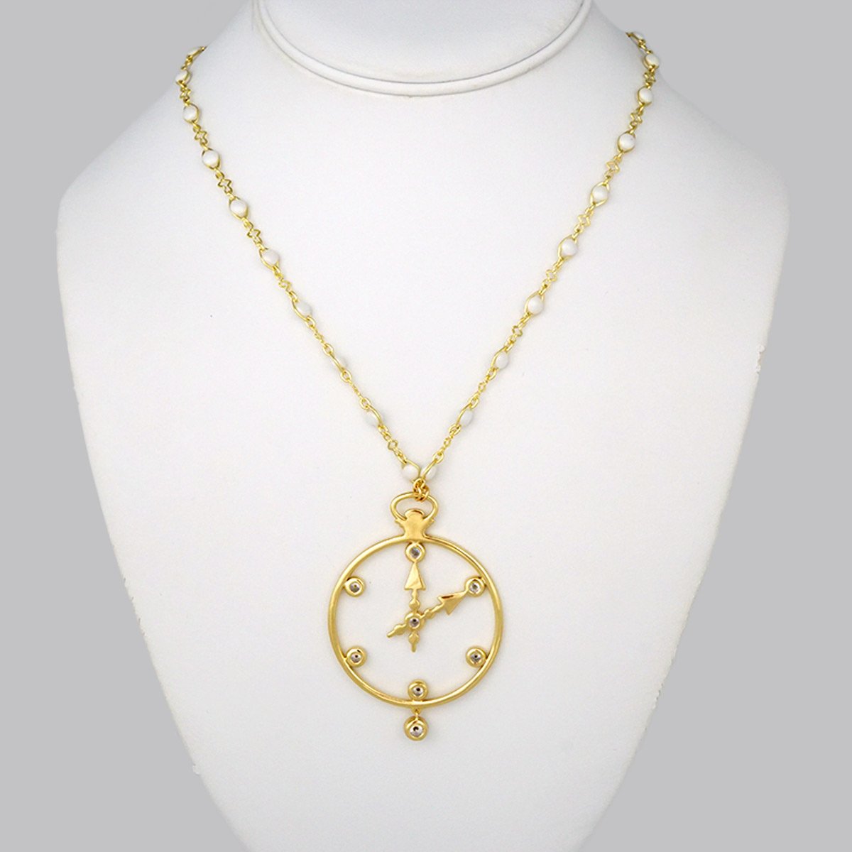 Cadenas & Colgantes/ Chain W/ Pendants/ 14K Real Color/ Zircon Stone/ 60cm// SET294
