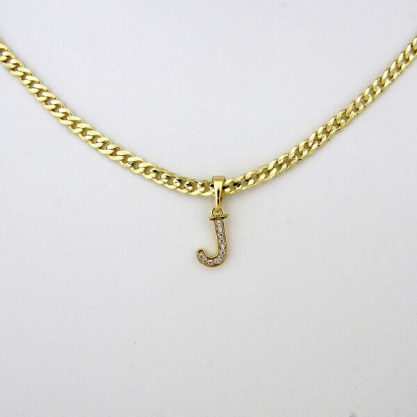 Cadenas & Colgantes/ Chain W/ Pendants  14K Real Color/ Zircon Stone/ 2mm X 45cm  //SET31