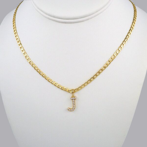 Cadenas & Colgantes/ Chain W/Pendants /  14K Real Color/  Zircon Stone/  3mmx45cm// SET362