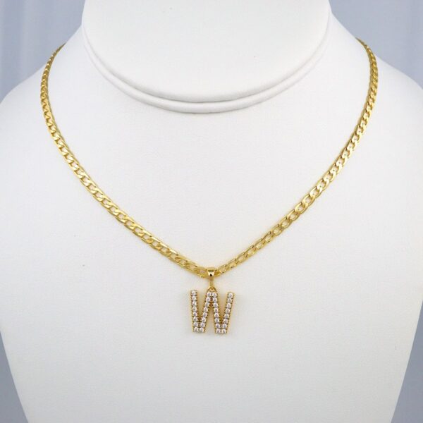 Cadenas & Colgantes/ Chain W/Pendants /  14K Real Color/  Zircon Stone/  3mmx45cm// SET375