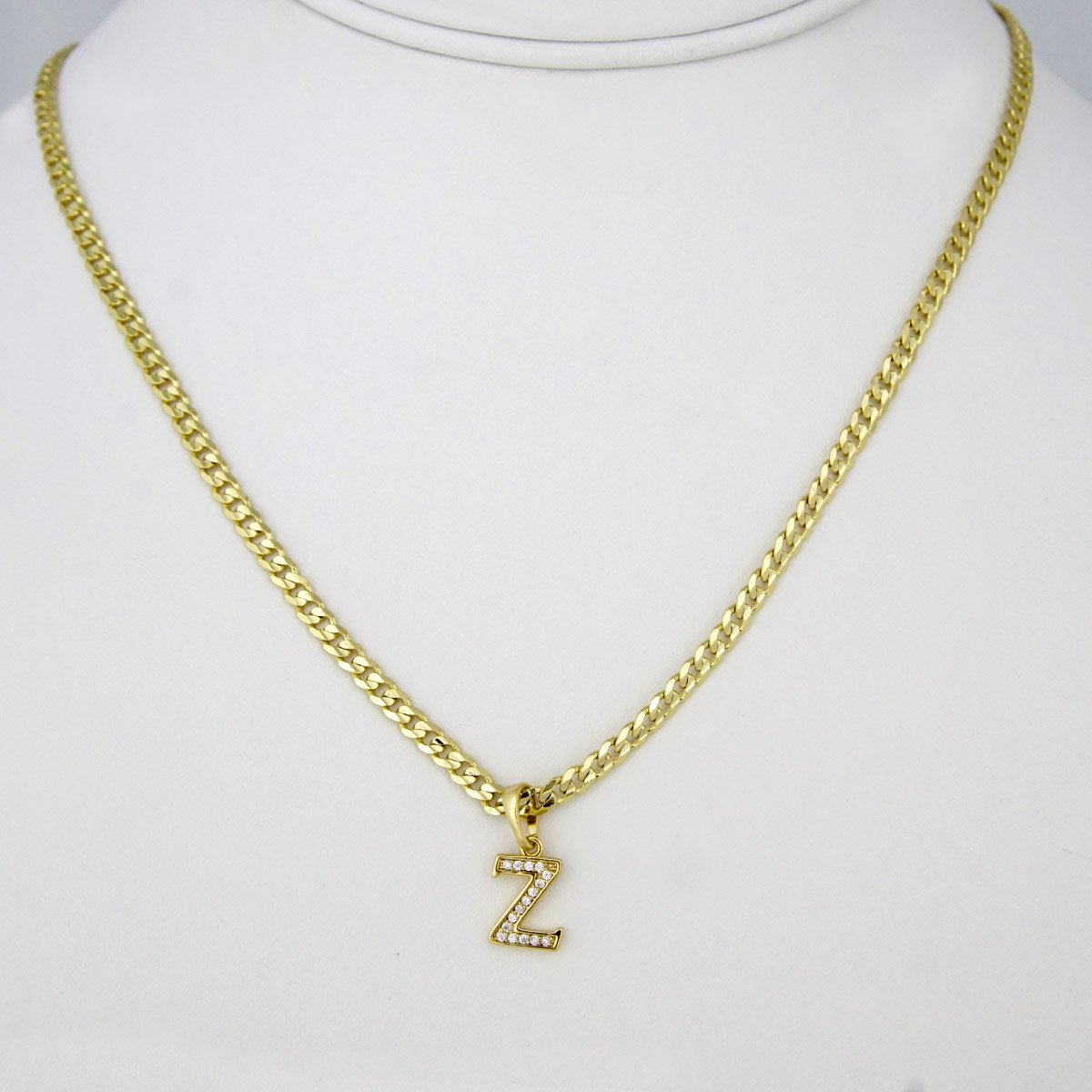Cadenas & Colgantes/ Chain W/Pendants / 14K Real Color/ Zircon Stone/ 2mm X 45cm /// SET47