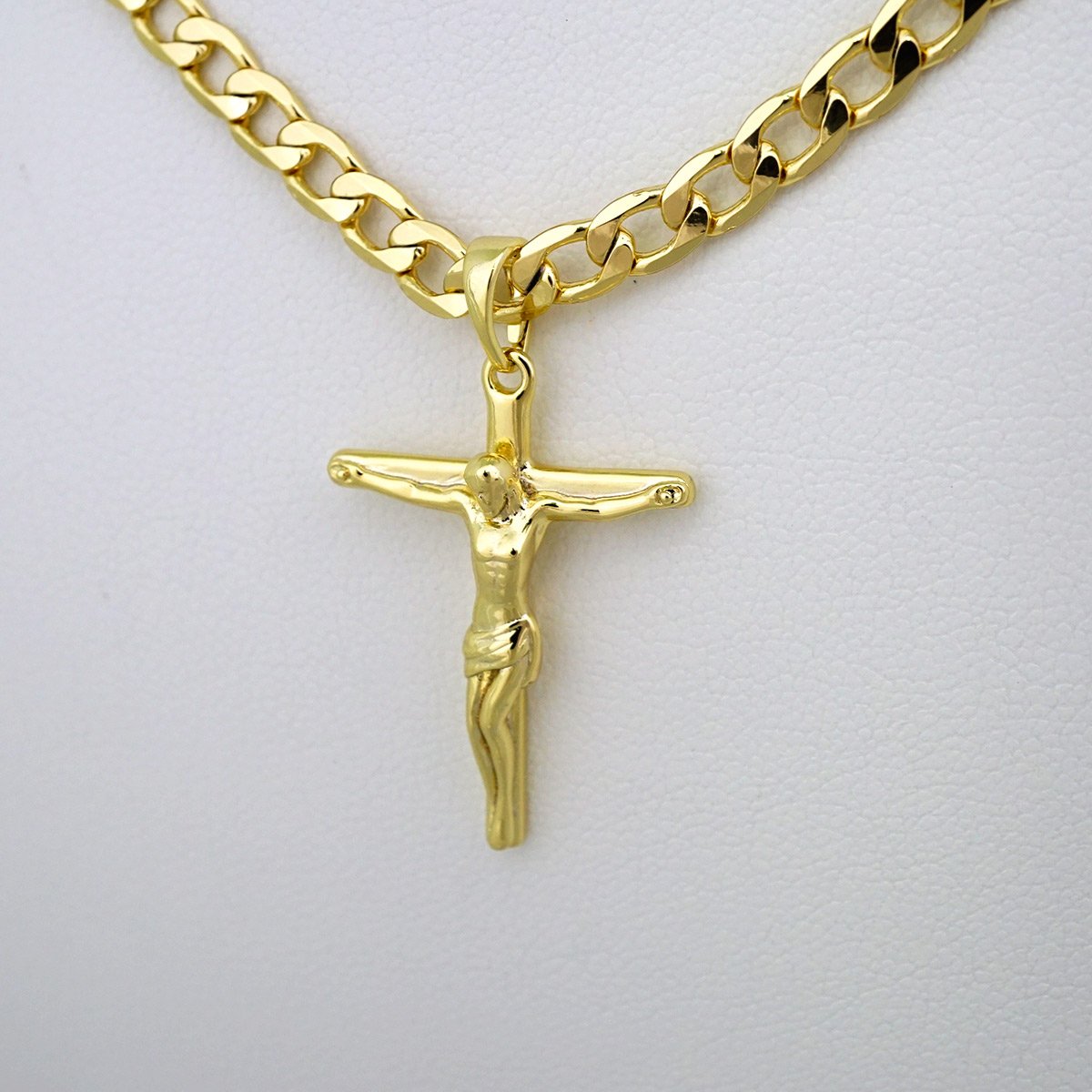 Cadenas & Colgantes/ Chain /Pendants /14K Real Color/Zircon Stone/ 4mmx45-50-60cm// SET521 - Image 2