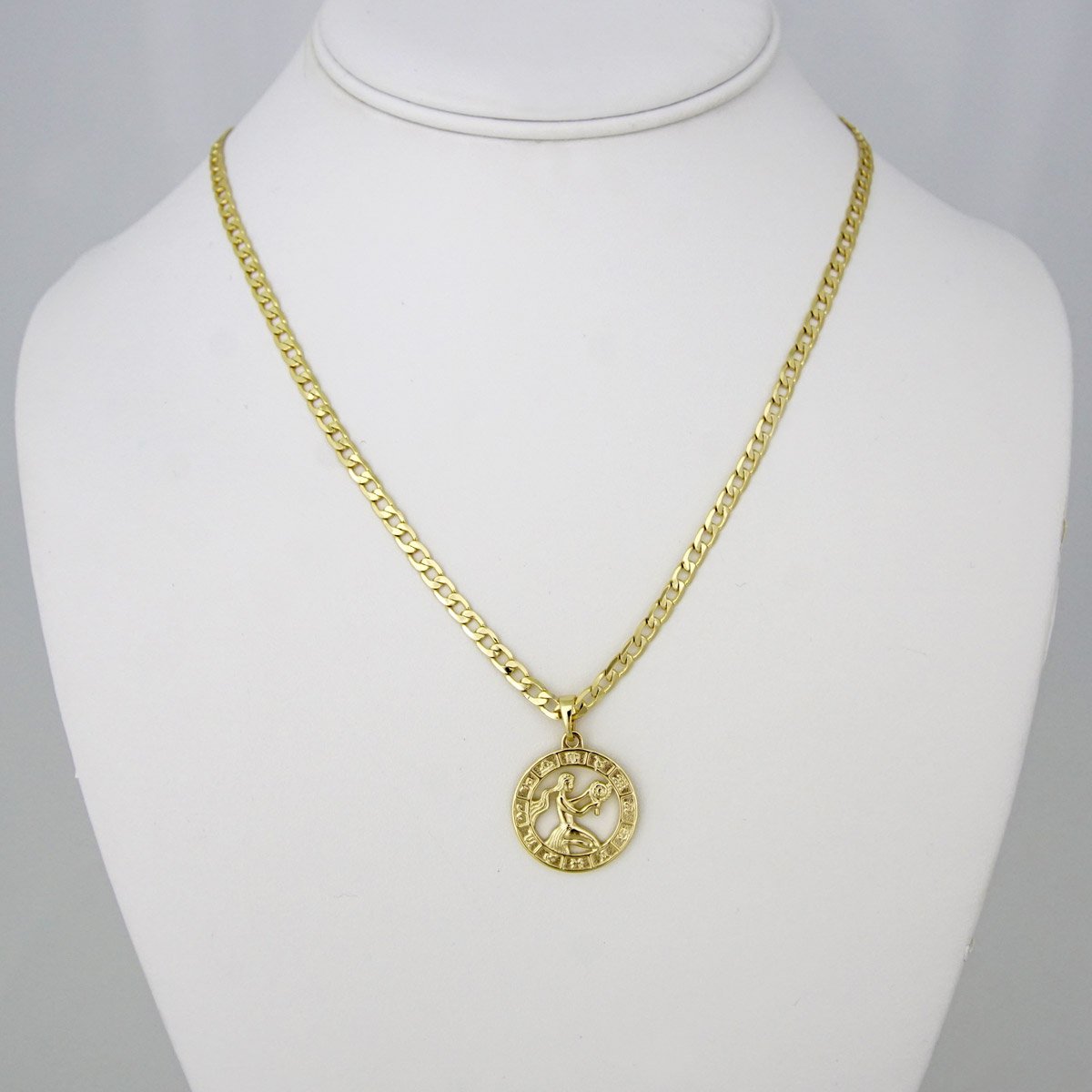 Cadenas & Colgantes/ Chain W/Pendants / 14K Real Color/ 3mm X 45cm FREE SHIPPING OVER $50.00 DOLLAR PURCHASE///SET56