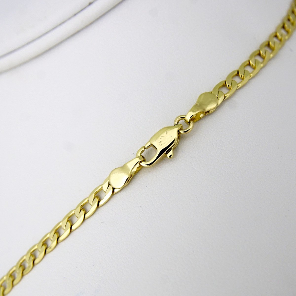 Cadenas & Colgantes/ Chain W/Pendants / 14K Real Color/ 3mm X 45cm FREE SHIPPING OVER $50.00 DOLLAR PURCHASE///SET56 - Image 3