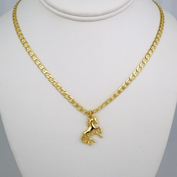 Cadenas & Colgantes/ Chain W/Pendants/14K Real Color/ Plain/ 4mmx45cm// SET563