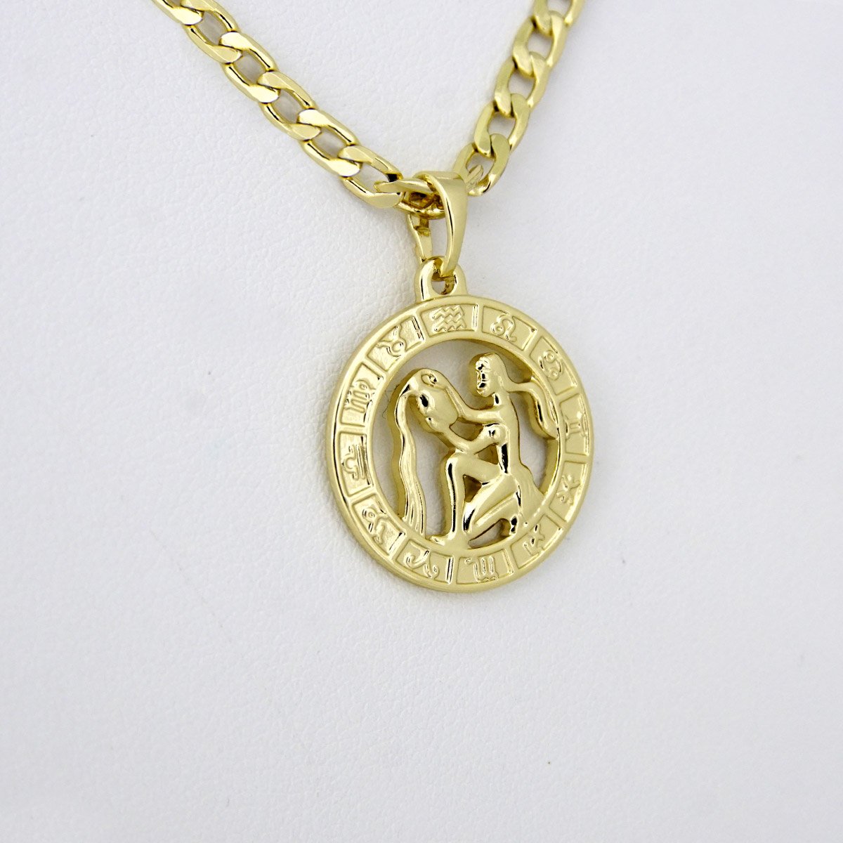 Cadenas & Colgantes/ Chain W/Pendants / 14K Real Color/ 3mm X 45cm///SET57 - Image 2