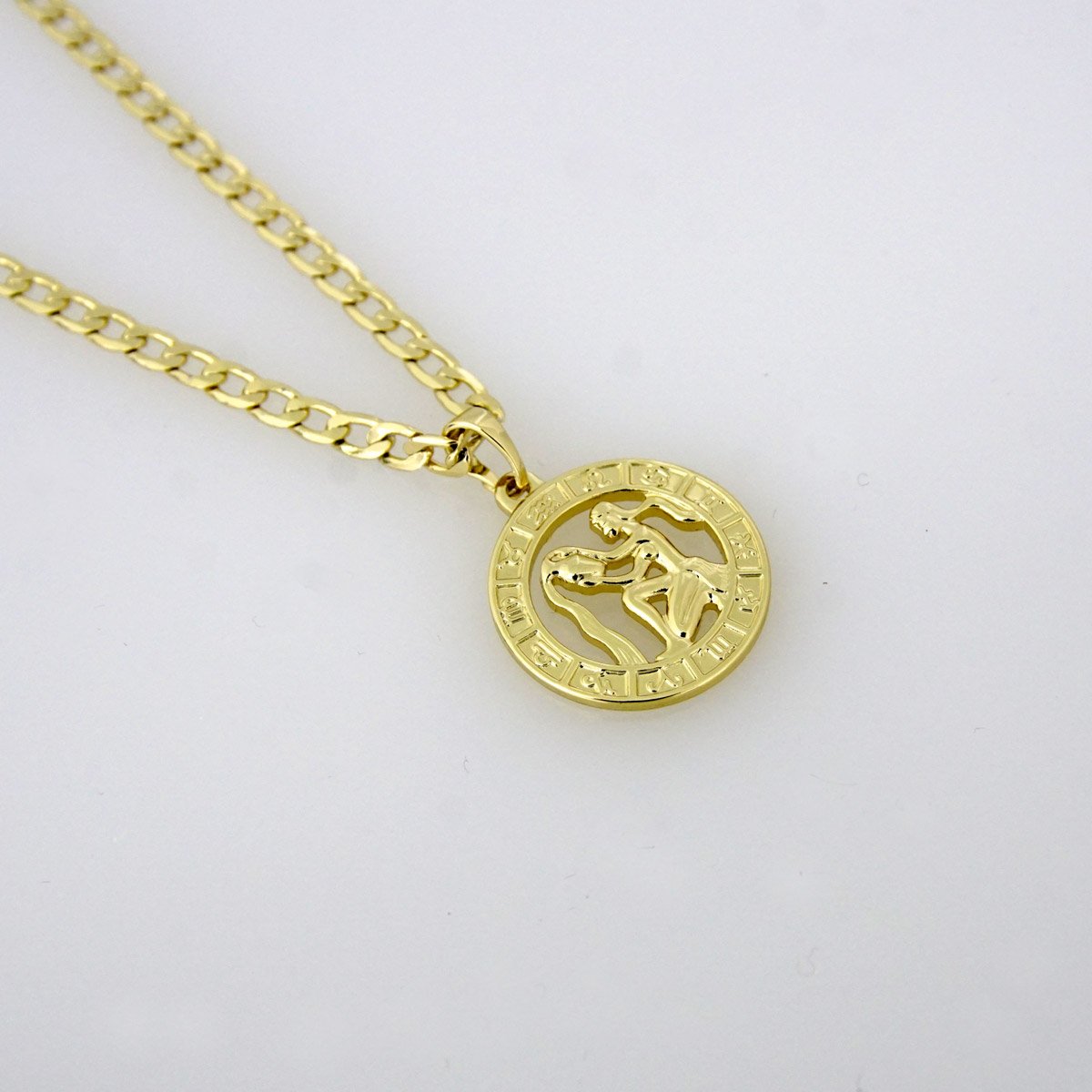 Cadenas & Colgantes/ Chain W/Pendants / 14K Real Color/ 3mm X 45cm///SET57 - Image 4