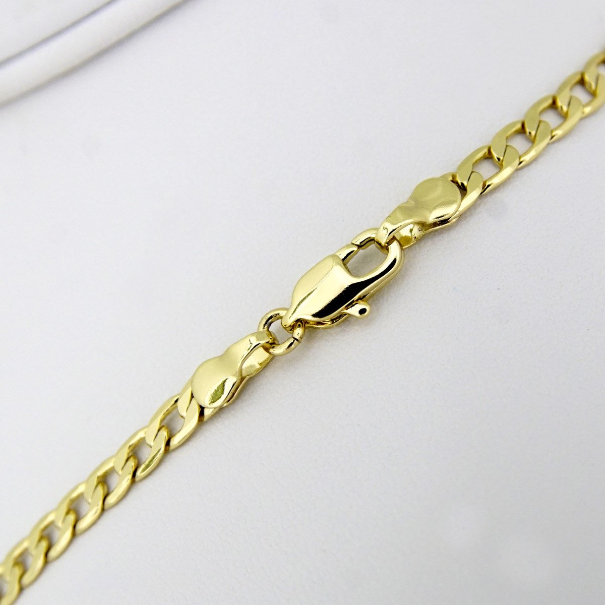 Cadenas & Colgantes/ Chain W/Pendants / 14K Real Color/ 3mm X 45cm FREE SHIPPING OVER $50.00 DOLLAR PURCHASE///SET62 - Image 3
