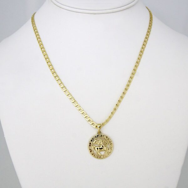 Cadenas & Colgantes/ Chain W/Pendants / 14K Real Color/ 3mm X 45cm// SET64