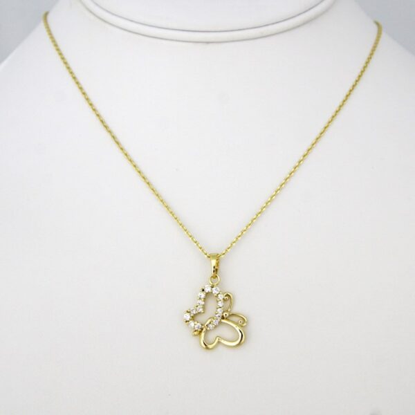 Cadenas & Colgantes/ Chain W/Pendants / 14K Real Color/  2mm X 45cm// SET66