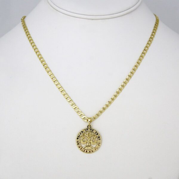 Cadenas & Colgantes/ Chain W/Pendants / 14K Real Color/ 3mm X 45cm// SET68