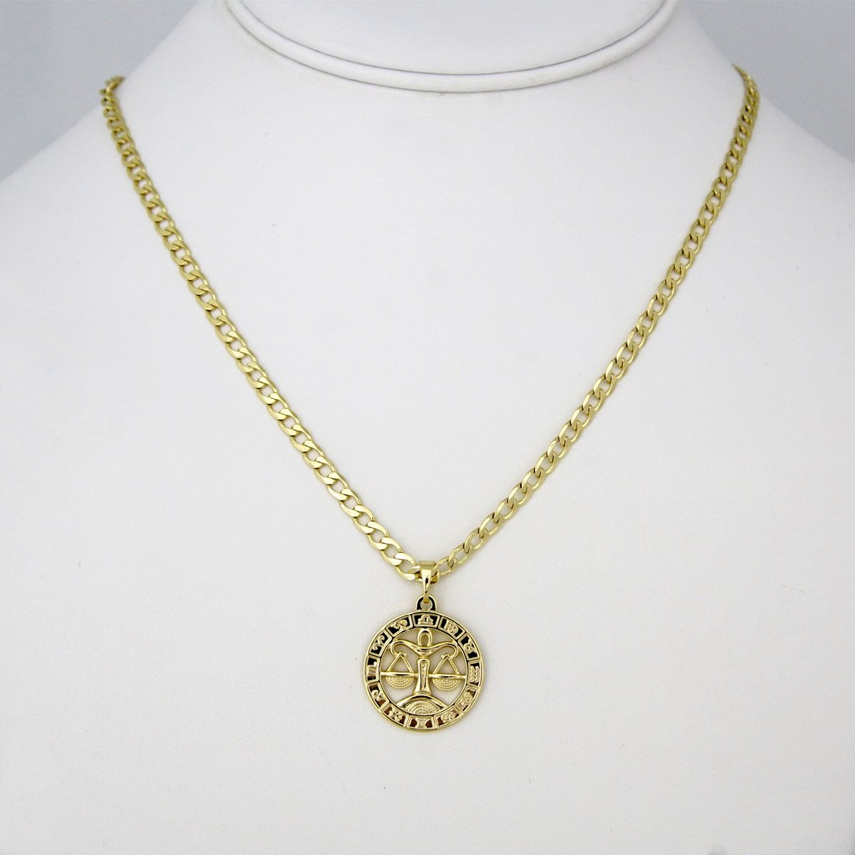 Cadenas & Colgantes/ Chain W/Pendants / 14K Real Color/ 3mm X 45cm// SET68
