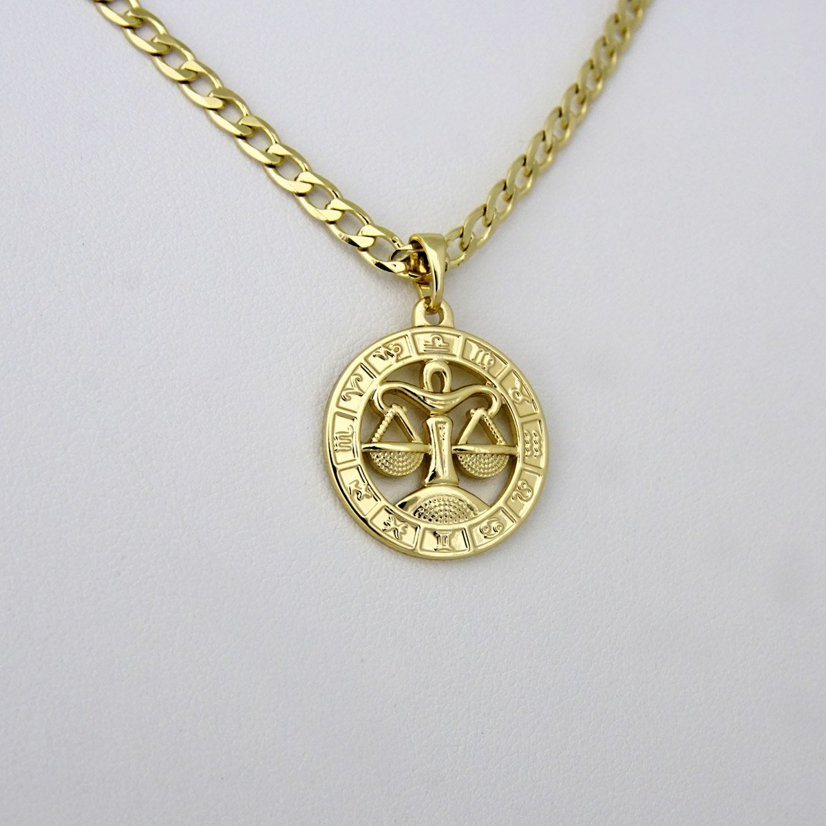 Cadenas & Colgantes/ Chain W/Pendants / 14K Real Color/ 3mm X 45cm// SET68 - Image 2