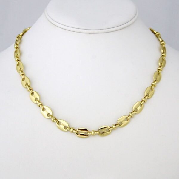 Cadenas/ Chain/ 14K Real Color/  6mm X 45cm x60cm// SET69