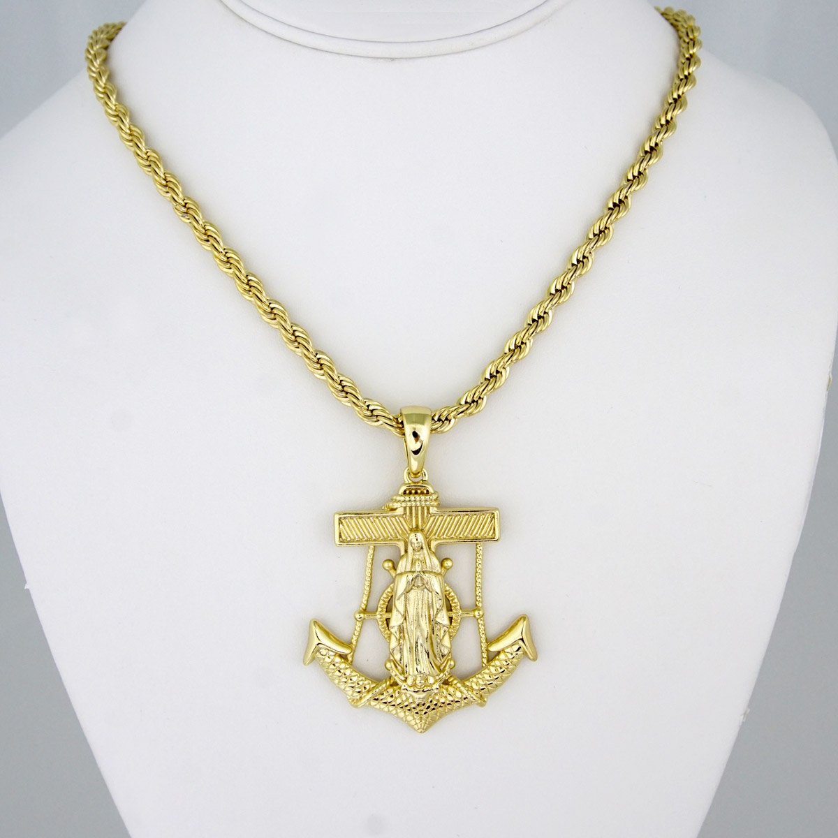 Cadenas & Colgantes/ Chain W/Pendants / 14K Real Color/ 6mm X 60cm// SET71