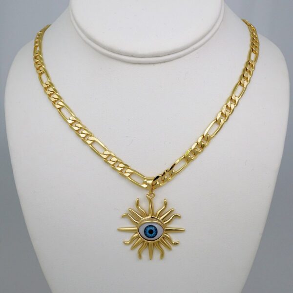 Cadenas & Colgantes/ Chain /Pendants /14K Real Color/Zircon Stone/ 6mmx45cm// SET777