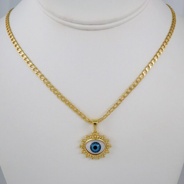 Cadenas & Colgantes/ Chain W/Pendants /  14K Real Color/  Zircon Stone/  3mmx45cm// SET797