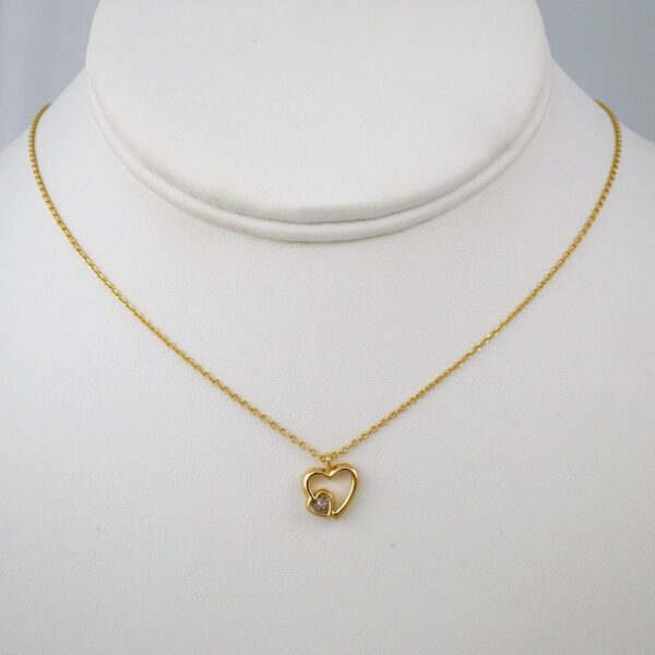 Cadenas & Colgantes/ Chain W/Pendants /14K Real Color/Zircon Stone/2mmx45cm// SET811