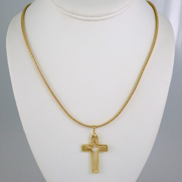 Cadenas & Colgantes/ Chain /Pendants /  14K Real Color/  Plain/ 4mmx60cm// SET868