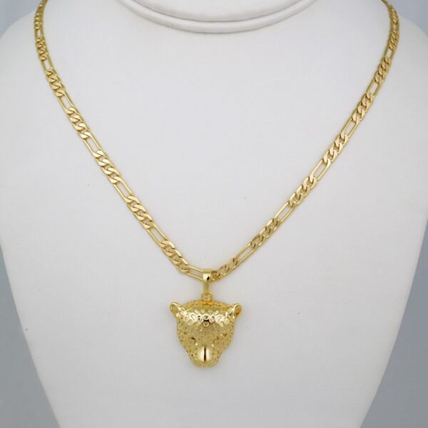 Cadenas & Colgantes/ Chain W/Pendants /  14K Real Color/  Zircon Stone/  4mmx45cm// SET884
