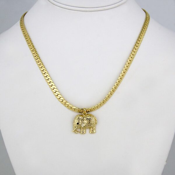 Cadenas & Colgantes/ Chain W/ Pendants/  14K Real Color/  Zircon Stone/  5mm x 40cm//SET95