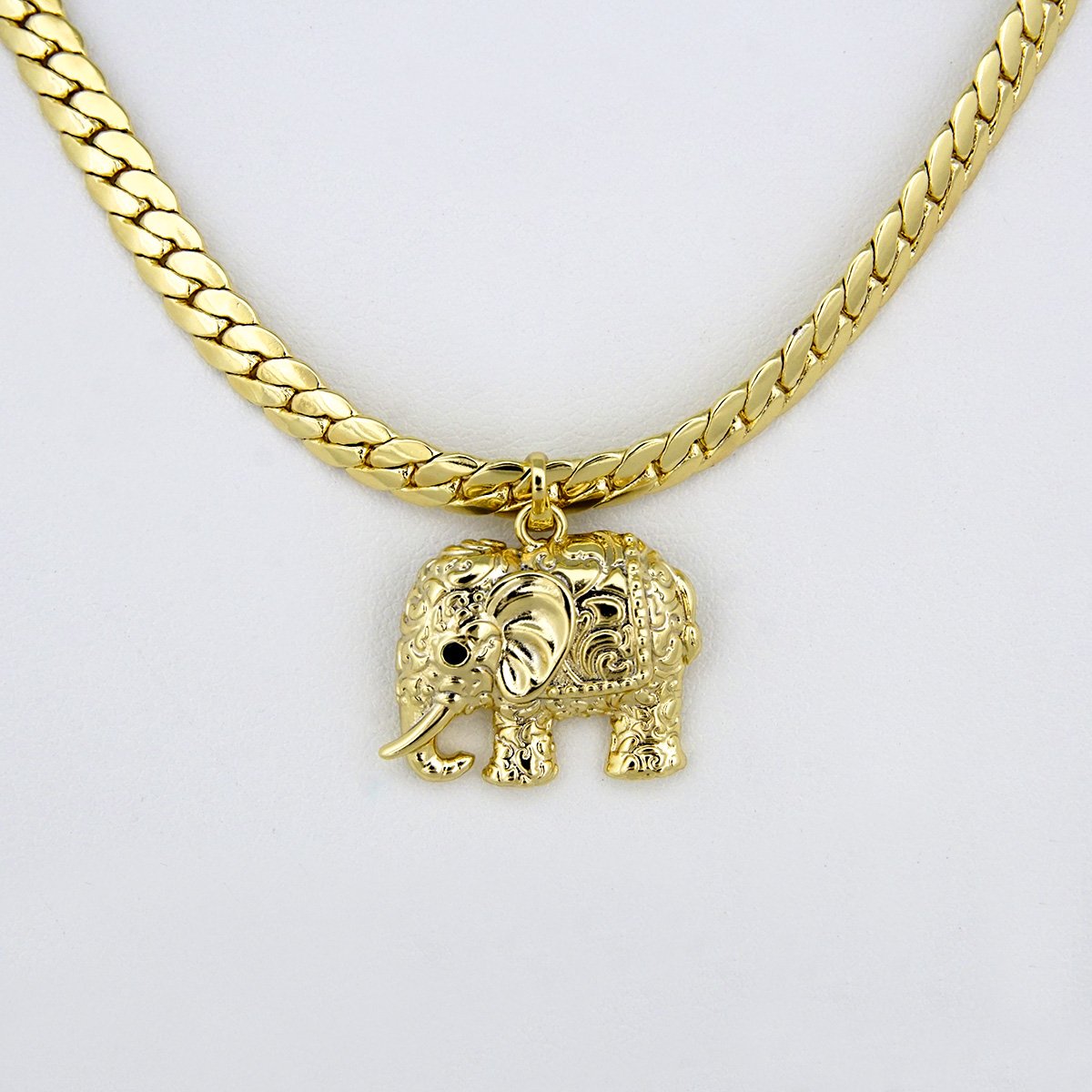 Cadenas & Colgantes/ Chain W/ Pendants/ 14K Real Color/ Zircon Stone/ 5mm x 40cm//SET95 - Image 2