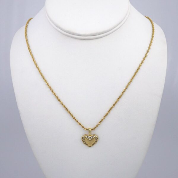 Cadenas & Colgantes/ Chain W/Pendants /  14K Real Color/  Zircon Stone/  3mmx60cm// SET998