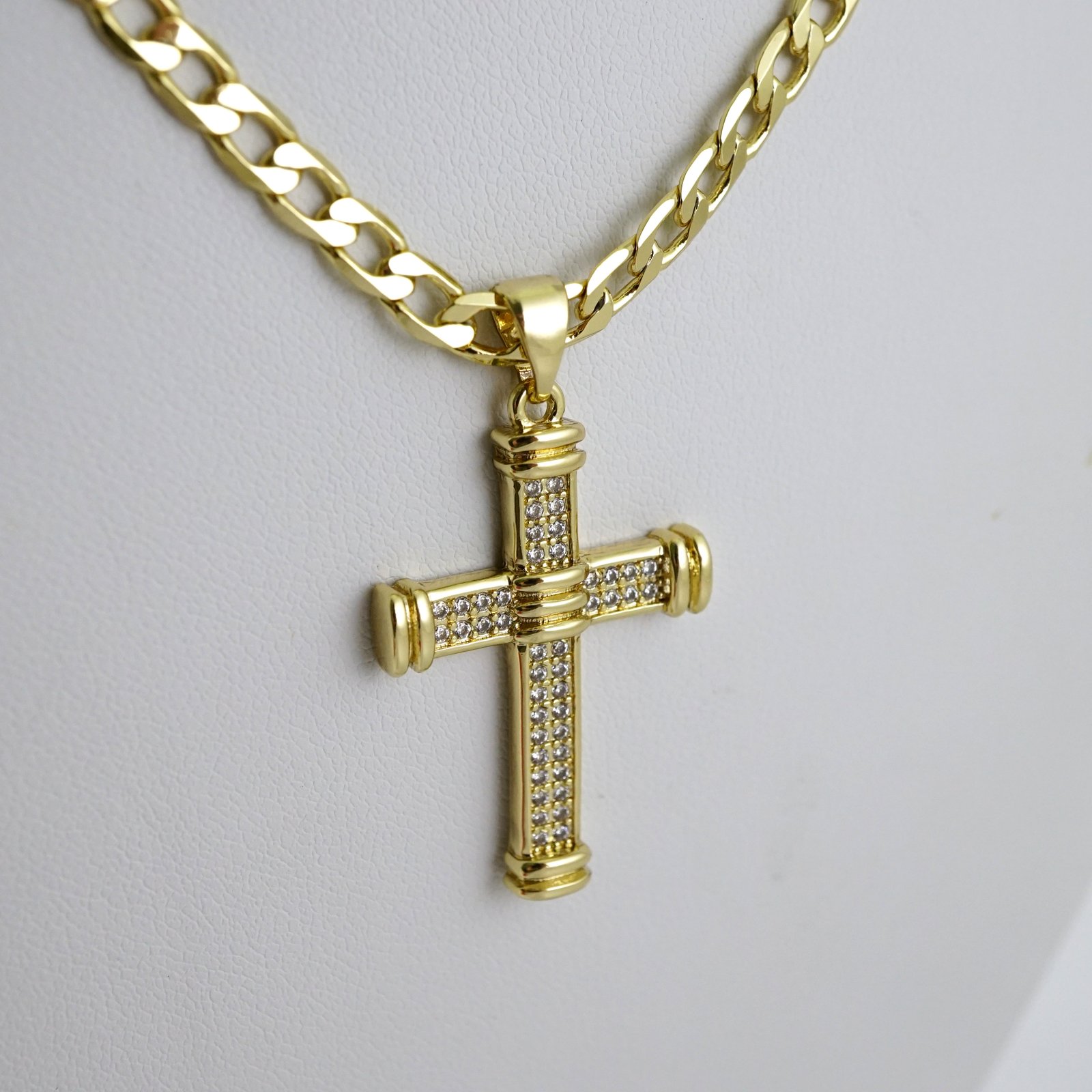 SET1852 Cadenas & Colgantes - Chain - Pendants - Zircon Stone - 14K Real Color - Image 2