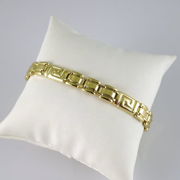B1820 Bracelet - Pulseras - Plain - 14K Real Color