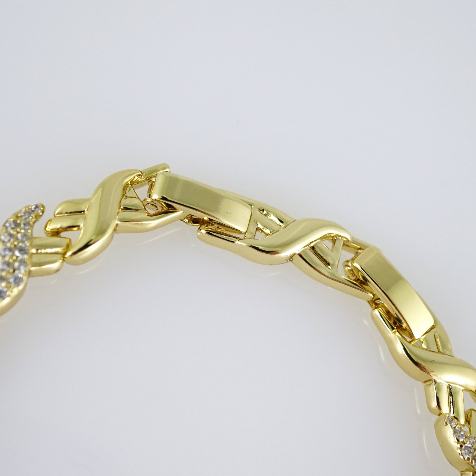 B1825 Bracelet - Pulseras - Zircon Stone - 14K Real Color - Image 3