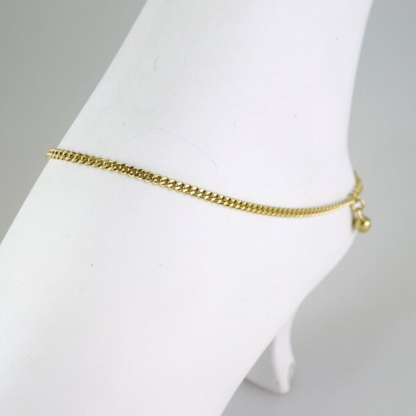 A0085 Anklets - Tobilleras - 14K Real Color 2mm