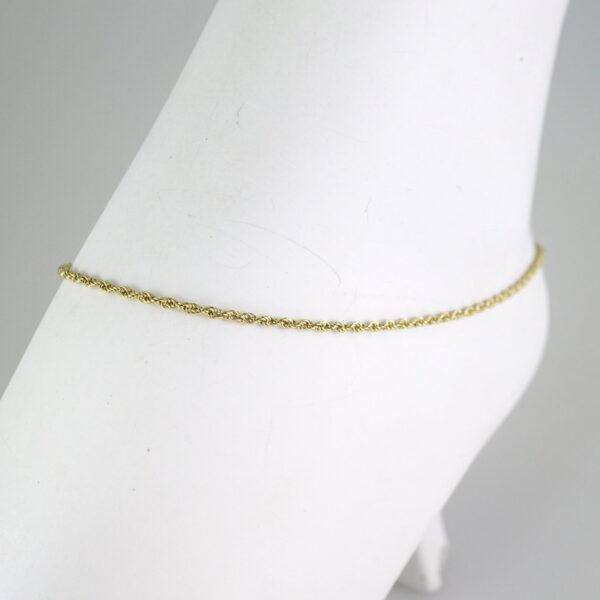 A0082 Anklets - Tobilleras - 14K Real Color 2mm