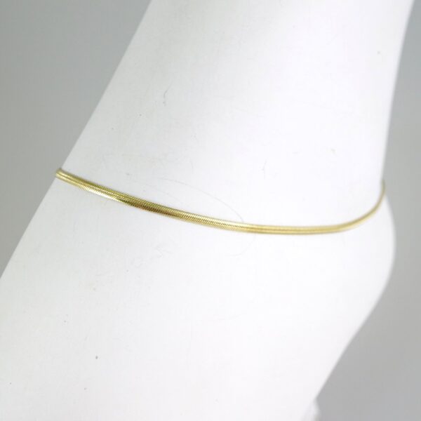 A0084 Anklets - Tobilleras - 14K Real Color 2mm